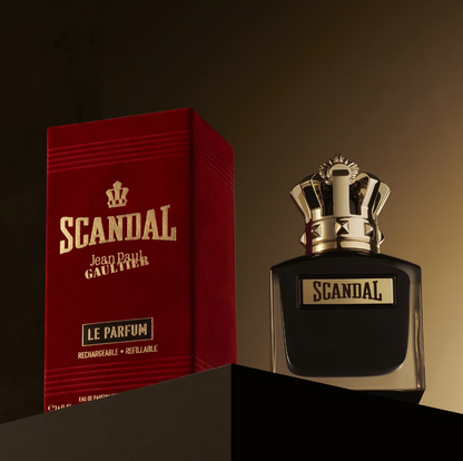Scandal Pour Homme Le Parfum - Notes de Géranium, Fève Tonka, Bois de Santal